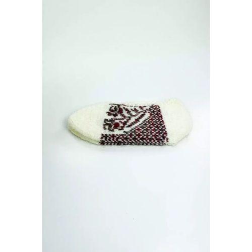 2 Çift El Örgüsü Kışlık Şık Kadın Yün Patik Set 1