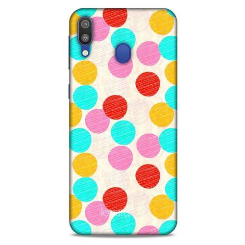 Samsung Galaxy M20 Kılıf Pastel Renkler (30) Silicone Case Turkuaz Pembe