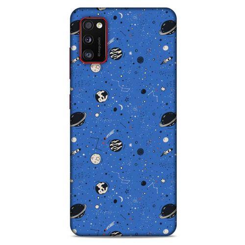 Samsung Galaxy A41 Uyumlu Kılıf Mavi Delisi (26) Tpu Silikon Kılıf Gökyüzü