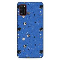 Samsung Galaxy A41 Uyumlu Kılıf Mavi Delisi (26) Tpu Silikon Kılıf Gökyüzü