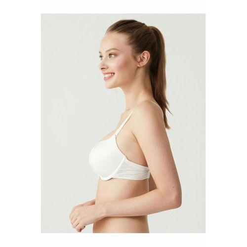 - Kadın Ekru Çift Destekli Sütyen