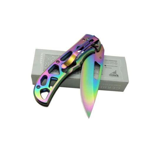 Çakı Gökkuşağı 20 Cm Kamp   Outdoor Çakı