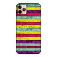 Lopard Apple Iphone 11 Pro Uyumlu Kılıf Wood'X (30) Silicone Case Desenli