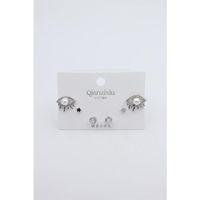 Çoklu Set Küpe - Gümüş