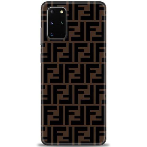 Samsung Galaxy S20 Plus Kılıf HD Baskılı Kılıf - Fendii + Tam Ekran Koruyucu