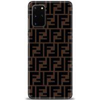 Samsung Galaxy S20 Plus Kılıf HD Baskılı Kılıf - Fendii + Tam Ekran Koruyucu