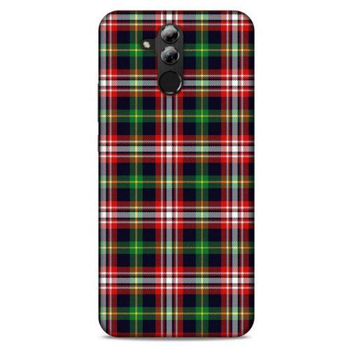 Gömlek (6) Desenli Silikon Kapak Telefon Kabı Huawei Mate 20 Lite Kılıf