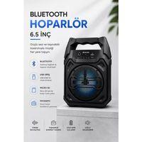 Mikrofonlu Bluetooth Ses Sistemli Usb, Micro Sd, Fm Ve Uzun Pil Ömrü