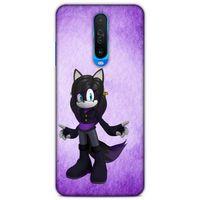 Lopard Xiaomi Redmi K30 5G Uyumlu Kılıf GameX (18) Telefon Kılıfları Siyah Mor