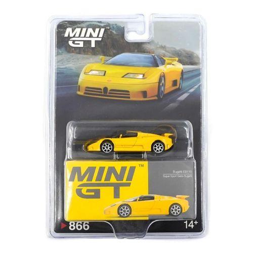 Eğitici Oyuncak Mini GT 1/64 Bugatti EB110 Super Sport Giallo Bugatti