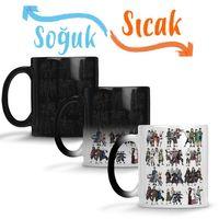 Naruto Equipe Sihirli Kupa Bardak Porselen