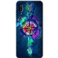 Samsung Galaxy A02 Kılıf Baskılı Kapak - Gizemli Pusula +Tam Kaplayan Mat Seramik