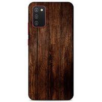 Lopard Samsung Galaxy A02S Uyumlu Kılıf Wood'X (5) Koruma Kabı Baskılı