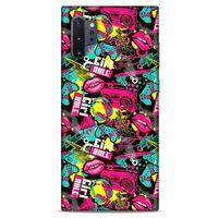 Graffitix (27) Desenli Silikon Kapak Samsung Galaxy Note 10 Plus Kılıf