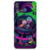 Samsung Galaxy M30 Uyumlu Kılıf Rick And Morty (30) Silicone Case Doofus Rick