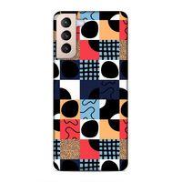 Samsung Galaxy S21 Plus Uyumlu Kılıf Insomnia (38) Neo Hybrid Kılıf Geometri