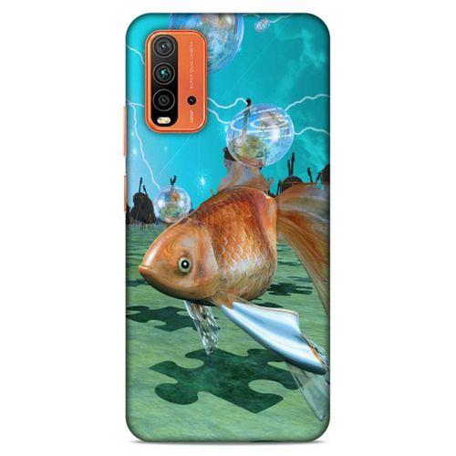 Lopard Xiaomi Redmi 9T Uyumlu Kılıf Manipülasyon ☻ (29) Arka Koruma Kılıfı Baskılı