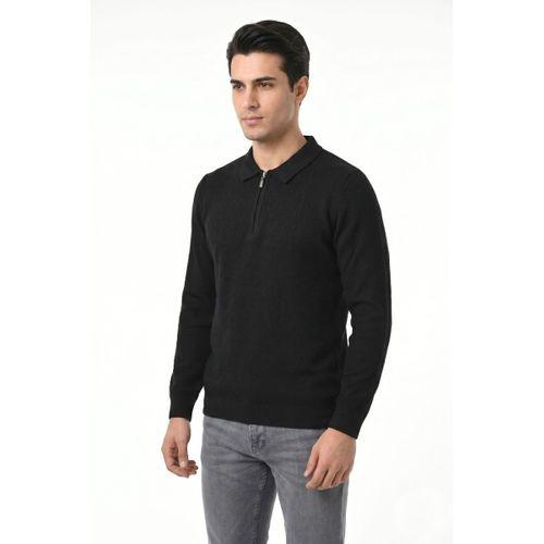 Erkek Spor Polo Yaka Mevsimlik Kazak BGL-ST05443