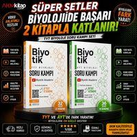 Biyotik Yayınları TYT AYT Biyoloji Soru Kampı Seti 2 Kitap