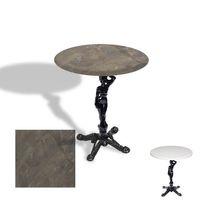 Dockers Çipa 1003 Döküm Ayak Yuvarlak Masa Çap 70cm - (Werzalit, Wermodin ve Allzalit Tabla) - Halong