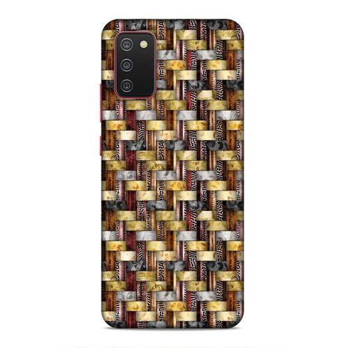 Samsung Galaxy A02s Uyumlu Kılıf Romans (27) Tasarımlı Kılıf Sarı