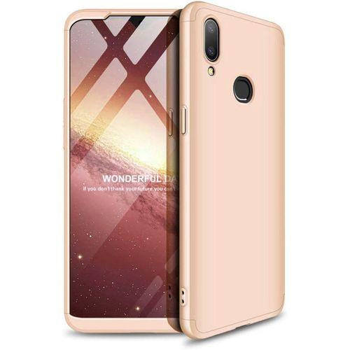 Samsung Galaxy A10S Uyumlu Kılıf Koruyucu Sert Double Dip Protective Siyah-Mavi