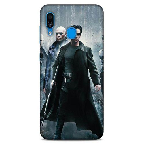Lopard Samsung Galaxy A30 Uyumlu Kılıf IMDB Film (15) Antişok Kılıf Matrix