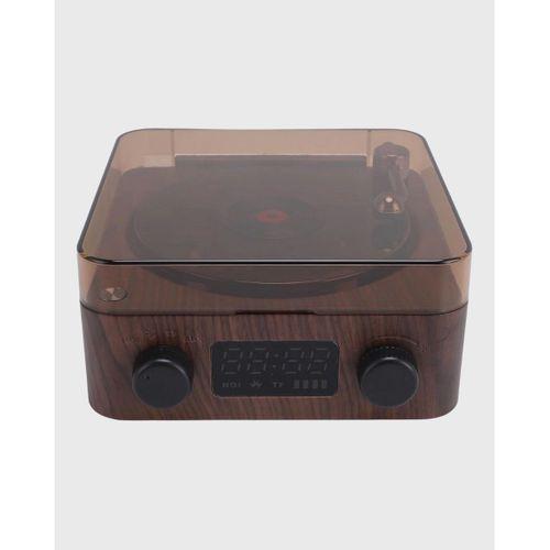 Dekoratif Gece Işığı Bluetooth Hoparlör Dijital Saat Çok Yönlü Sesli Aydınlatma