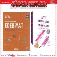Ünlü Yayıncılık AYT Edebiyat Best Peak Soru ve Karekök Türk Dili Edebiyat Deneme Seti 2 Kitap