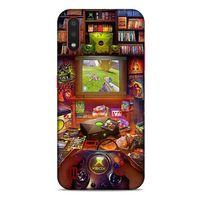 Retro (47) Desen Crystal Flex Kılıf Renkli Samsung Galaxy A01 Kılıf