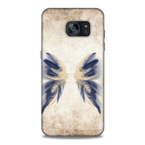 Samsung Galaxy S7 Edge Kılıf Desenli Özel Seri Tüyler (17) Tasarım Kılıf