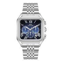 Slazenger SL.09.2547.2.04 Quartz Çelik Gri Lacivert Kadran 40 mm Erkek Kol Saati
