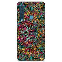 Lopard Samsung Galaxy A9 2018 Uyumlu Kılıf Soyut Sanat (30) Desenli Silicone Case