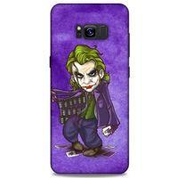 Samsung Galaxy S8 Plus Uyumlu Kılıf Joker (4) Koruma Kılıfı Mor