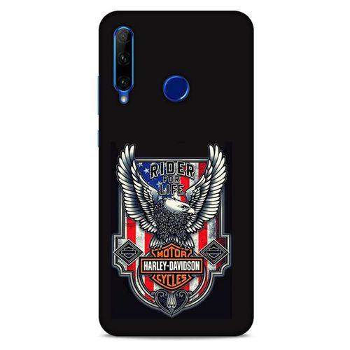 Huawei Y6P Uyumlu Kılıf Motorsiklet (7) Telefon Kılıfı Harley Davidson