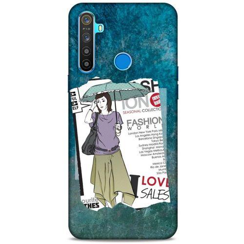 Sokak Modası 21 Oppo Realme 5i Kılıf Desenli Silikon