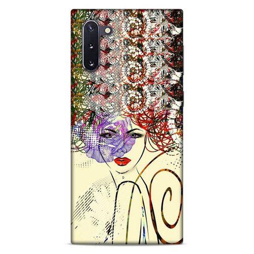 Lopard Samsung Galaxy Note 10 Uyumlu Kılıf Sürreal Yüzler ♀ (19) Kılıfları Baskılı