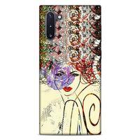 Lopard Samsung Galaxy Note 10 Uyumlu Kılıf Sürreal Yüzler ♀ (19) Kılıfları Baskılı