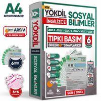 2026 YÖKDİL İngilizce SOSYAL BİLİMLER ÖSYM Çıkmış Soru Tıpkı Basım Deneme Paketi 6lı Türkiye Geneli