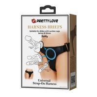 Babby Harness Briefs Vantuzlu Dildo Vibratör Uyumlu Belden Bağlamalı Kemer