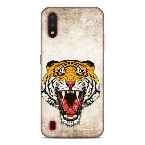 Lopard Samsung Galaxy A01 Uyumlu Kılıf Tattoo's (4) Koruma Kılıfı Kaplan Dövmesi