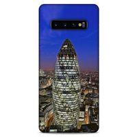 Samsung Galaxy S10 Plus Kılıf Dünya Mimarisi (34) Slim Armor Kılıf Mary Axe Londra