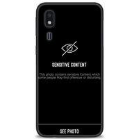 Samsung Galaxy A2 Core Kılıf HD Baskılı Kılıf - Sensitive Content + Tam Ekran Koruyucu