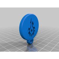 Horde Sembolü Restoration Druid Sembol Anahtarlığı (Bu ürün Sadece Plastik parçadır - Almadan Önce Soru Sorabilirsiniz)