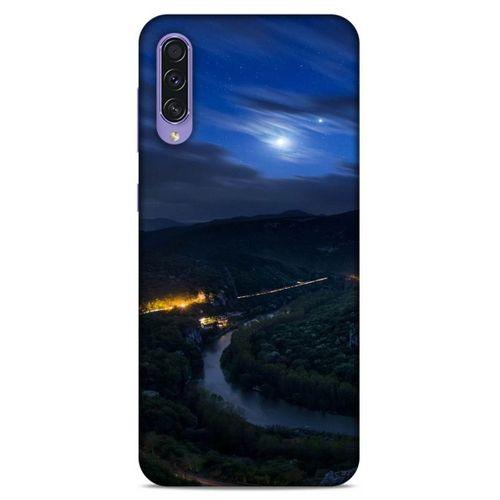 Lopard Samsung Galaxy A50s Uyumlu Kılıf Gece'S (50) Shockproof Kılıf Şehir Işıkları