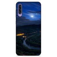 Lopard Samsung Galaxy A50s Uyumlu Kılıf Gece'S (50) Shockproof Kılıf Şehir Işıkları