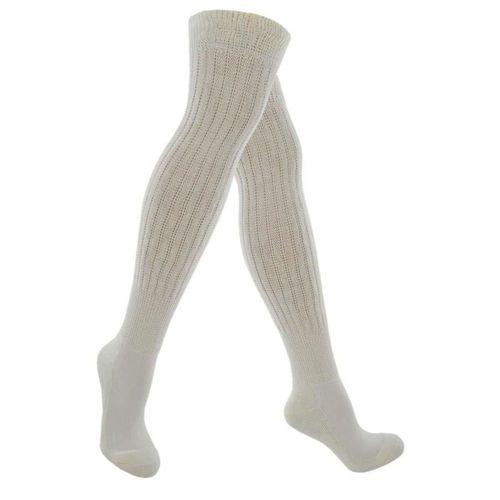 Tozluk Çorap Kadın Pamuk Havlu Taban Düz Renk Kışlık Çorap