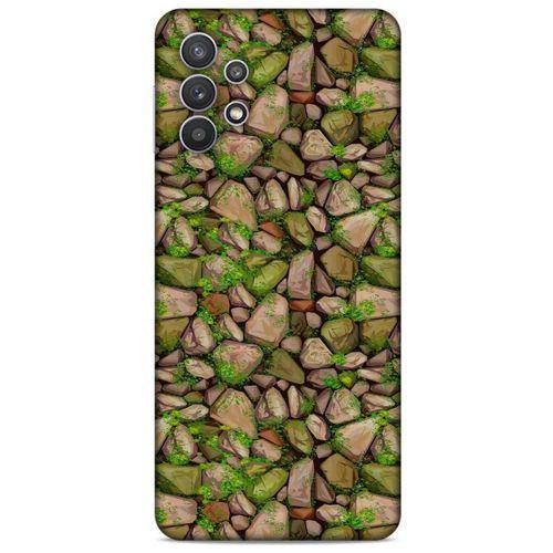 Lopard Samsung Galaxy A32 Uyumlu Kılıf Taşlı (6) Silikon Kılıf