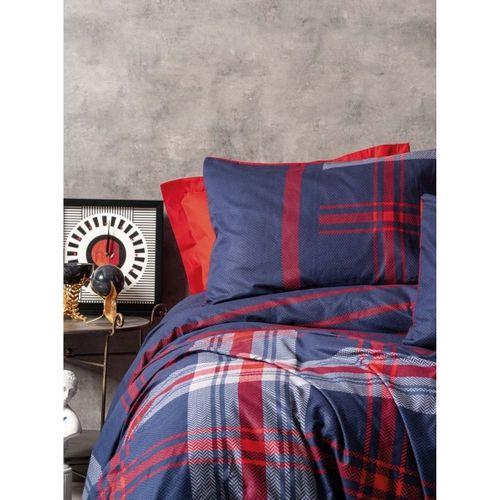 Cotton Box Masculine Ranforce Nevresim Takımı Tek Kişilik Abel Kırmızı