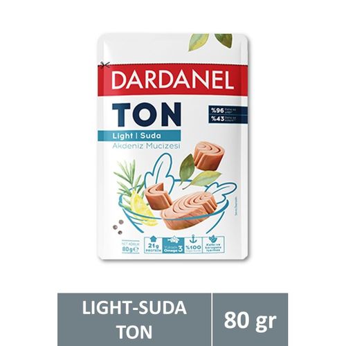 Dardanel Light Ton Balığı Poşet 80 gr .